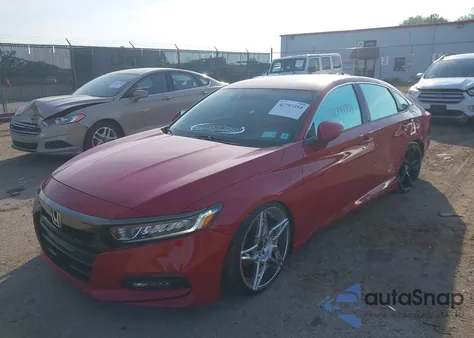 2020 Honda Accord Sport из США, поврежденный, VIN 1HGCV1F32LA097417